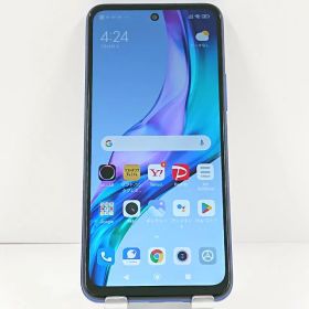 Redmi Note 10T A101XM SoftBank ナイトタイムブルー 送料無料 本体 c21736 【中古】