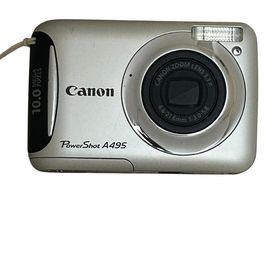 【中古】PowerShot A495 シルバー Canon