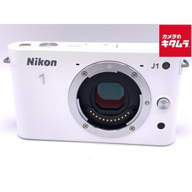 【中古】 【難あり品】 ニコン Nikon 1 J1 ボディ ホワイト