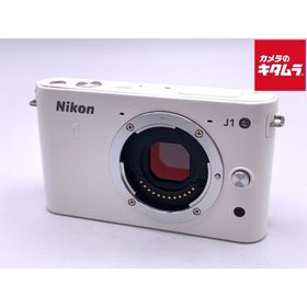 【中古】 【難あり品】 ニコン Nikon 1 J1 ボディ ホワイト
