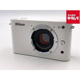 【中古】 【並品】 ニコン Nikon 1 J1 ボディ ホワイト