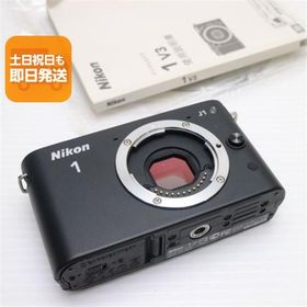 新品同様 Nikon 1 J1 ボディ ブラック 即日発送 ミラーレス一眼 ニコン 本体 あすつく 土日祝発送OK