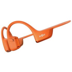 ショックス ワイヤレス 骨伝導イヤホン IP55 最大12時間 USB-C OpenRun Pro2 SKZ-EP-000031 オレンジ系
