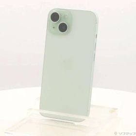 ソフマップ 〔中古品〕 iPhone15 256GB グリーン MTMT3J／A SIMフリー【262】
