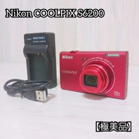 Nikon ニコン COOLPIX S6200 ブリリアントレッド コンデジ