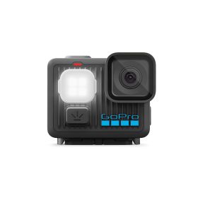 GoPro LIT HERO アクションカメラ 4K LEDライト内蔵 軽量93g 防水 2倍スローモーション 着脱が簡単なマグネット式マウント 内蔵バッテリー CHDHF-132-JP