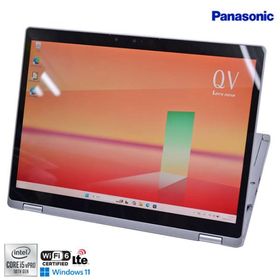 2-in-1 SIMフリー 12.0型 WQXGA+ Panasonic Let's note QV9 Core i5 10310U m.2SSD256G メモリ8G Wi-Fi6 顔認証 Windows11