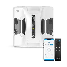 【全自動の窓掃除】 HOBOT-2S ホボット 窓拭きロボット 窓掃除 AI搭載 日本語カスタマーサポート ガラス 水拭き 乾拭き 窓掃除 自動清掃 窓用 省スペ