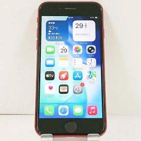 iPhoneSE 第3世代 64GB au レッド 送料無料 本体 c21758