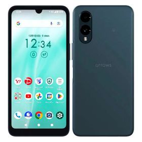 【中古】【安心保証】 arrows We2 A402FC[64GB] SoftBank ネイビーグリーン