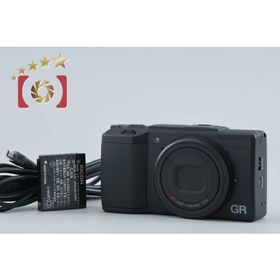 【中古】RICOH リコー GR II コンパクトデジタルカメラ シャッター回数僅少