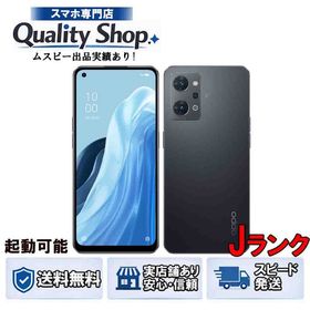 [Q]ジャンク品 OPPO Reno7 A black