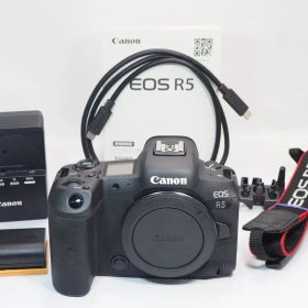 送料無料 作動確認済 美品 Canon EOS R5 ボディー キヤノン 管CN9694 【 カメラの多成堂 】
