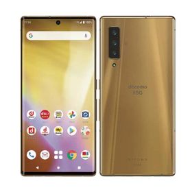 【中古】 F-52A arrows NX9 ゴールド SIMフリー 本体 ドコモ スマホ【送料無料】 f52agl7mtm
