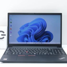 良品 爆速 15.6型 Lenovo ThinkPad E15 Gen2 Ryzen5 Pro 4650U★6コア12スレ★Core i7相当 8GB Nvme SSD256GB ノートパソコン Windows11 16807