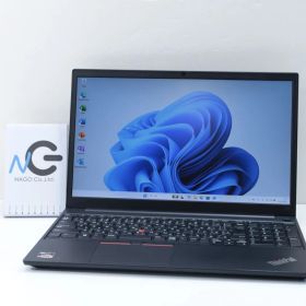 訳有品☹️15.6型 Lenovo ThinkPad E15 Gen2 Ryzen 5 4650U★6コア Core i7相当 8GB / SSD256GB カメラ ノートパソコン Windows11 16484