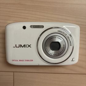 極上品【動作品】Panasonic LUMIX DMC-S1 オールドカメラ 白