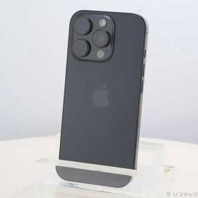 ソフマップ 〔中古品〕 iPhone16 Pro 256GB ブラックチタニウム MYN03J／A SIMフリー【258】