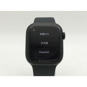 【中古】Apple Apple Watch Series10 42mm GPS ジェットブラックアルミニウムケース/ブラックスポーツバンド (S/M) MWWE3J/A【神戸】保証期間１ヶ月【ランクB】