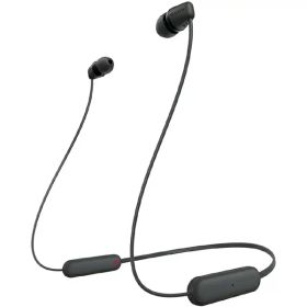 ソニー WIC100BZ ブルートゥースイヤホン カナル型 ブラック WI-C100 BZ ［ネックバンド /Bluetooth対応］
