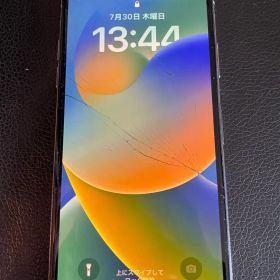 【バッテリー95%】iPhone X 本体 ジャンク（画面・背面割れ）