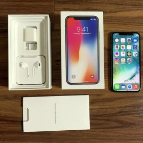 【美品】iPhone X 256GB スペースグレイ SIMフリー
