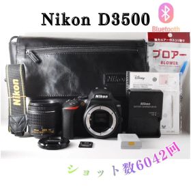 美品 Nikon D3500 ショット数極少 Bluetooth 初心者一眼レフ