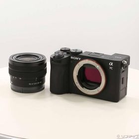 〔中古〕SONY(ソニー) 〔展示品〕 α7C II ズームレンズキット ブラック ILCE-7CM2L〔262-ud〕