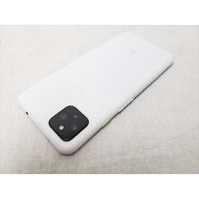 (中古) Pixel4a (5G) クリアリーホワイト 6GB/128GB Softbank 【SIMロック解除品】、softbank