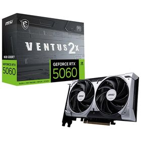 MSI GeForce RTX 5060 8G VENTUS 2X OC ブラック グラフィックボード
