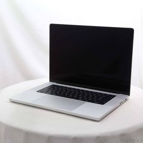 〔中古〕Apple(アップル) MacBook Pro 16.2-inch Late-2021 MK1H3J／A Apple M1 Max 10コアCPU_32コアGPU 64GB SSD2TB シルバー 〔15.3 Sequoia〕〔262-ud〕