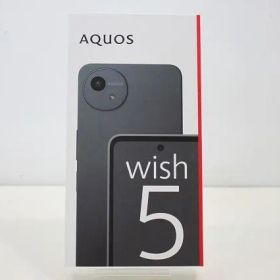 新品未使用 スマートフォン 本体 AQUOS wish5 SH-52F SHARP docomo SIMフリー 残債なし 64GB ブラック