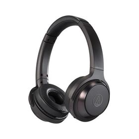 オーディオテクニカ ATH-WS330BT BK ワイヤレスヘッドホン 重低音 マイク対応 ブラック
