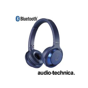 ワイヤレス ヘッドホン Bluetooth対応 最大70時間 軽量 薄型 重低音 折りたためる ヘッドフォン ブルー ATH-WS330BT BL audio-technica オーディオテクニカ