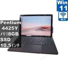 Microsoft Surface Go 2 1901【SSD搭載】 Pentium 4425Y 1.7GHz 【Windows11 Home】 ／充電可／Wi-Fi／保証付 [96425]