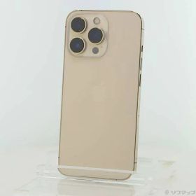ソフマップ 〔中古品〕 iPhone13 Pro 128GB ゴールド MLUH3J／A SIMフリー【295】