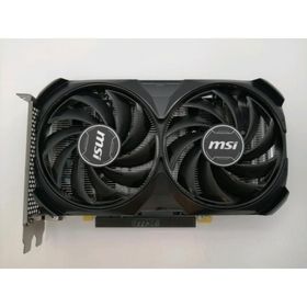【中古】MSI GeForce RTX 4060 Ti VENTUS 2X BLACK 8G OC RTX4060Ti/8GB (GDDR6)【スマーク伊勢崎】保証期間１週間