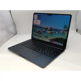 【中古】Apple MacBook Air 13インチ CTO (M3,2024) ミッドナイト M3(CPU:8C/GPU:10C)/8G/512G【浜松駅前】保証期間1ヶ月【ランクB】