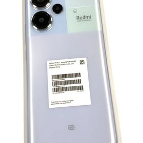 【モバイルBOX】極美品 SIMフリーRedmi Note 13 Pro+ 5G 256GBパープル