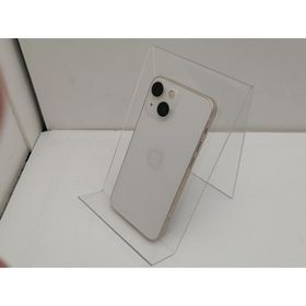 【中古】Apple 国内版 【SIMフリー】 iPhone 13 mini 128GB スターライト MLJE3J/A【仙台イービーンズ】保証期間１ヶ月【ランクC】