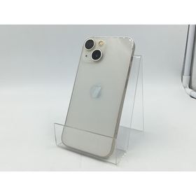 【中古】Apple docomo 【SIMフリー】 iPhone 13 mini 128GB スターライト MLJE3J/A【横浜】保証期間１ヶ月【ランクC】