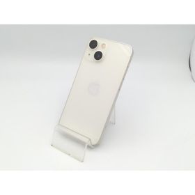 【中古】Apple 国内版 【SIMフリー】 iPhone 13 mini 128GB スターライト MLJE3J/A【大阪堂島】保証期間１ヶ月【ランクC】