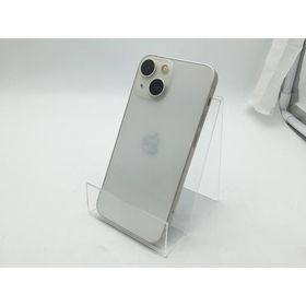 【中古】Apple 国内版 【SIMフリー】 iPhone 13 mini 128GB スターライト MLJE3J/A【柏】保証期間１週間【ランクC】