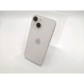 【中古】Apple 国内版 【SIMフリー】 iPhone 13 mini 128GB スターライト MLJE3J/A【スマーク伊勢崎】保証期間１ヶ月【ランクC】