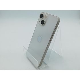 【中古】Apple au 【SIMフリー】 iPhone 13 mini 128GB スターライト MLJE3J/A【柏】保証期間１週間【ランクC】