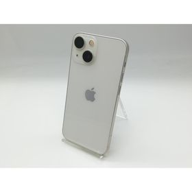 【中古】Apple 国内版 【SIMフリー】 iPhone 13 mini 128GB スターライト MLJE3J/A【吉祥寺】保証期間１週間【ランクC】