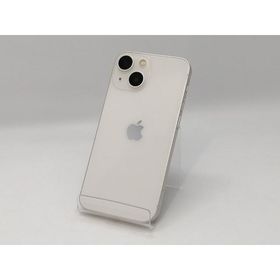 【中古】Apple SoftBank 【SIMフリー】 iPhone 13 mini 128GB スターライト MLJE3J/A【浜松駅前】保証期間１ヶ月【ランクC】