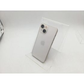 【中古】Apple docomo 【SIMフリー】 iPhone 13 mini 128GB スターライト MLJE3J/A【柏】保証期間１週間【ランクC】
