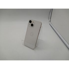 【中古】Apple au 【SIMフリー】 iPhone 13 mini 128GB スターライト MLJE3J/A【札幌南2条】保証期間１週間【ランクC】