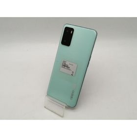 【中古】Oppo 国内版 【SIMフリー】 OPPO A55s 5G グリーン 4GB 64GB CPH2309【OSU301】保証期間１ヶ月【ランクB】